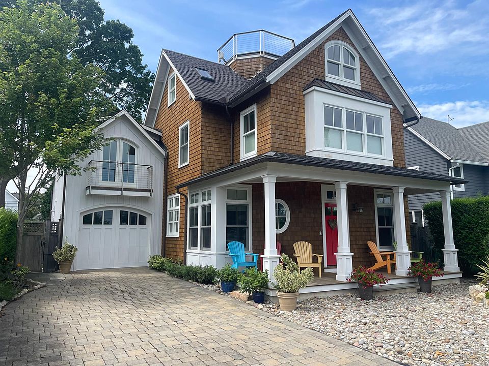 From the house with garage