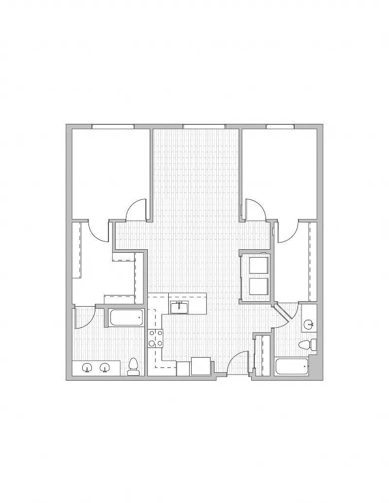 Floor plan B7