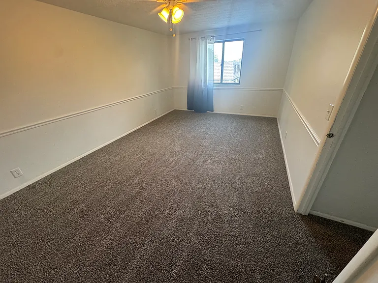 Primary Bedroom with new carpet