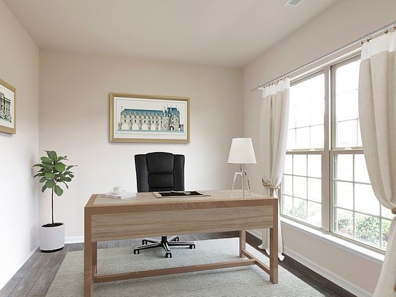 Library off of Foyer