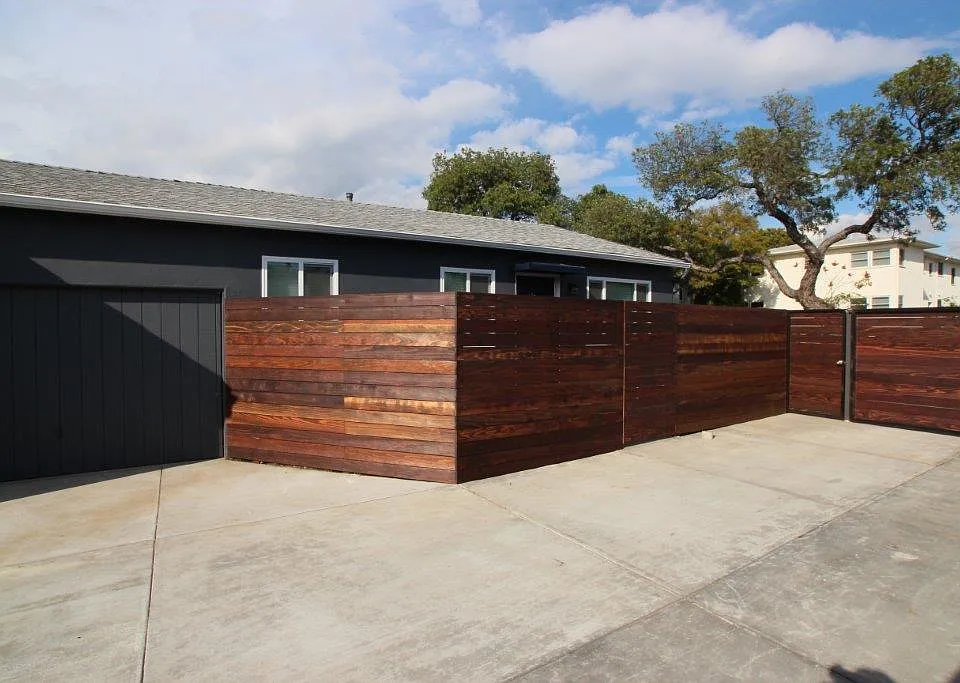 Front of Apartment and Garage