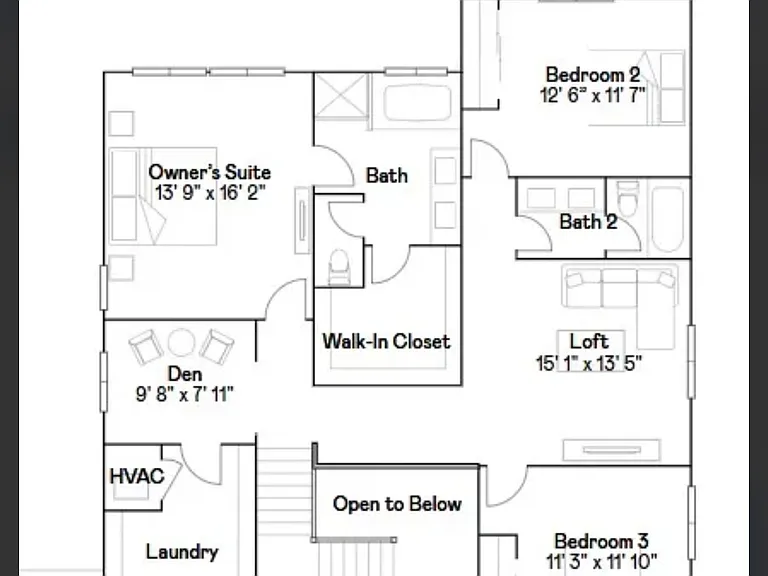 Floor plan 2nd floor