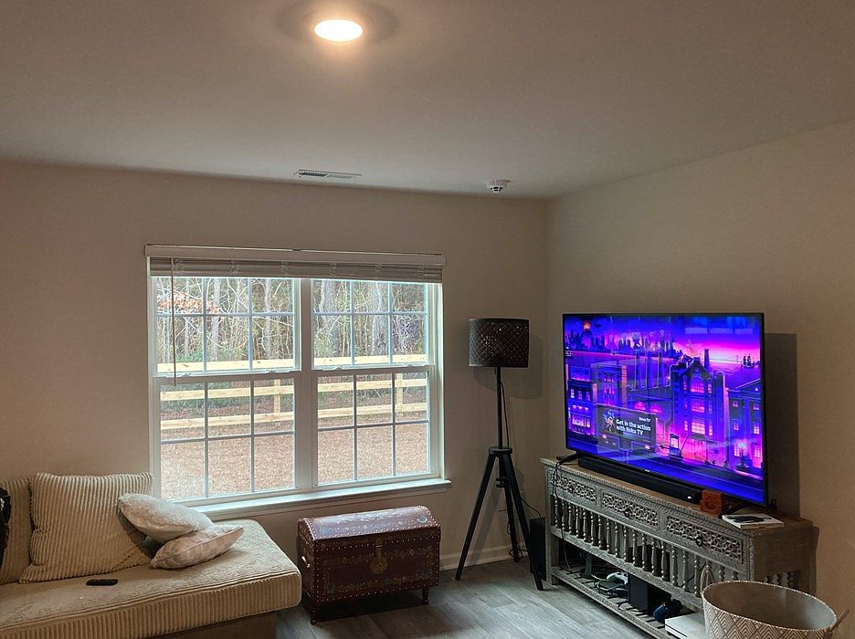 Family Room with window open
