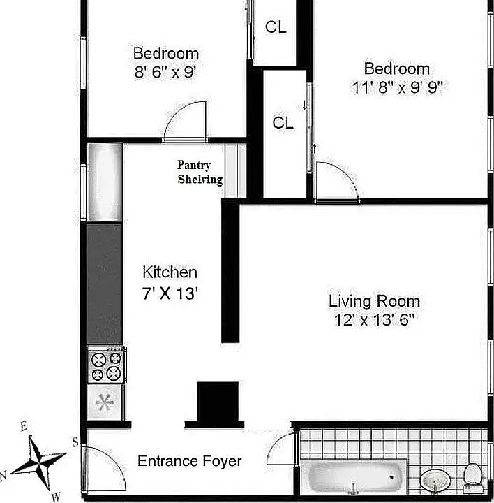1st image of 202 W 98th St #42