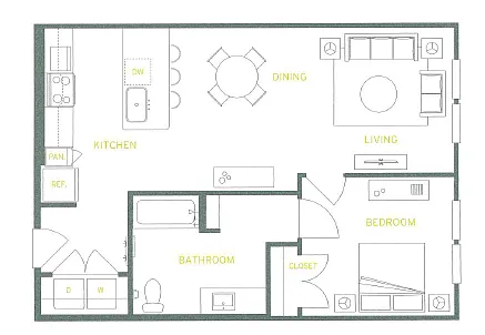 Floor plan A1 - HD