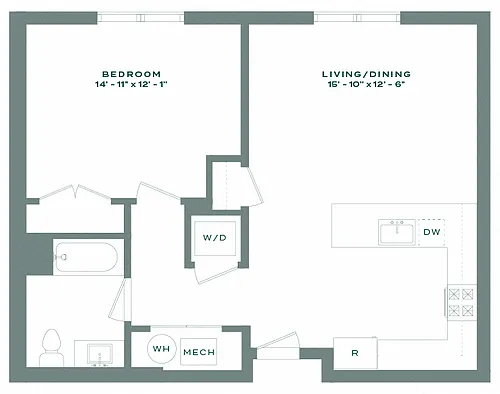 Floor plan A01