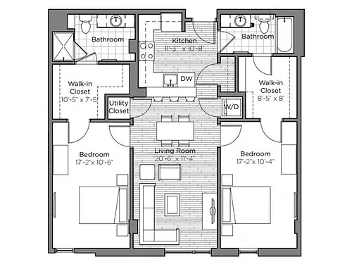Floor plan The Ostend