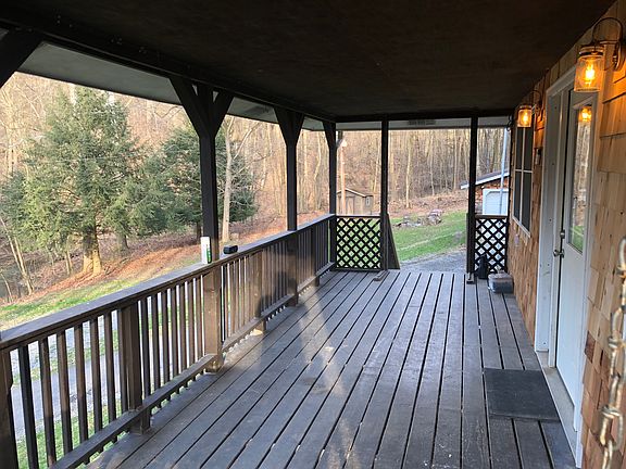 Porch view towards side yard