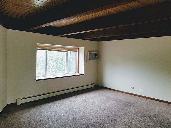 Freshly painted and carpet is clean