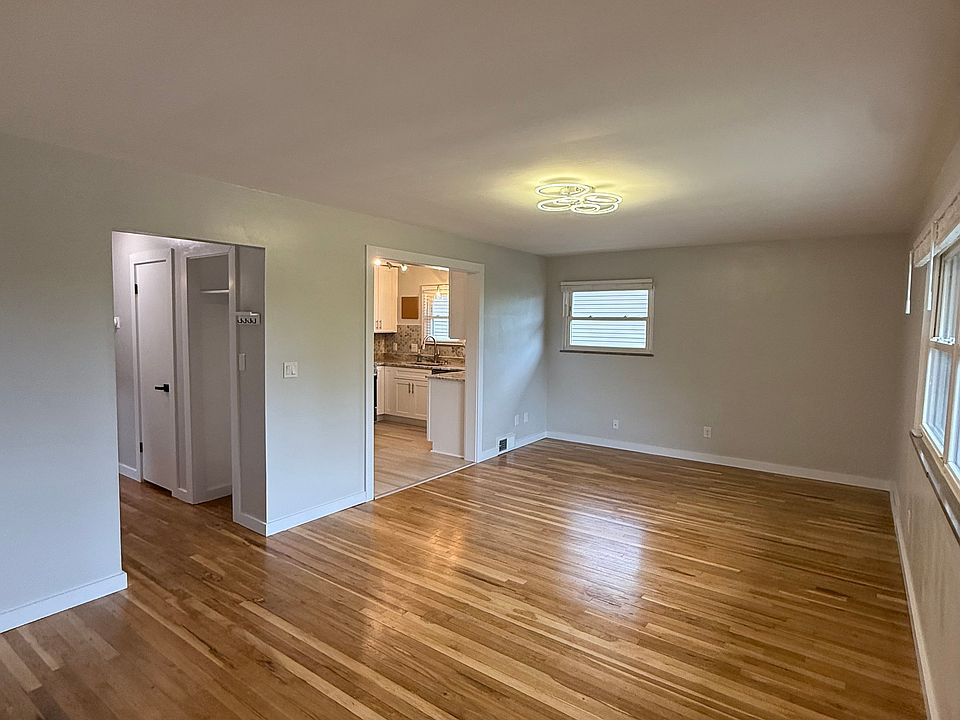 Large Living Room with Overhead Light
