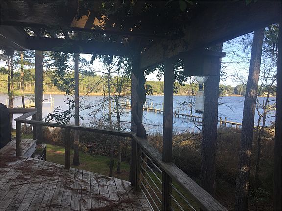 Kitchen door leads to terrific view and a wonderful place to grill!