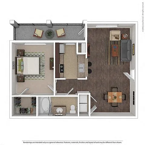 Floor plan Eclipse w/ Carport Included