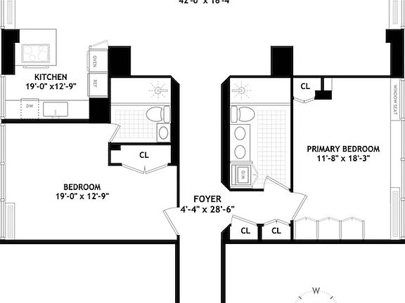 2nd image of 150 W 56th St APT 6404