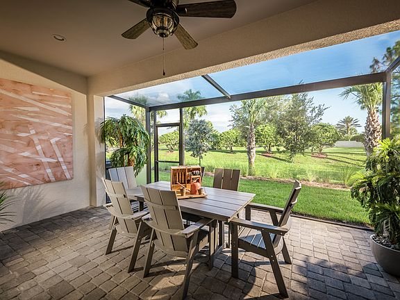 Covered Lanai With Screened Area