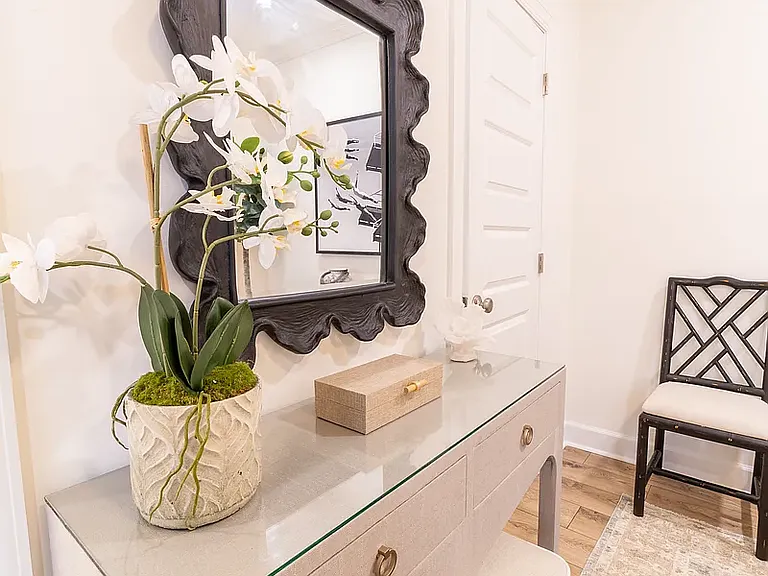 Example of cottage decorated. 316 Palm Street is being rented unfurnished.
