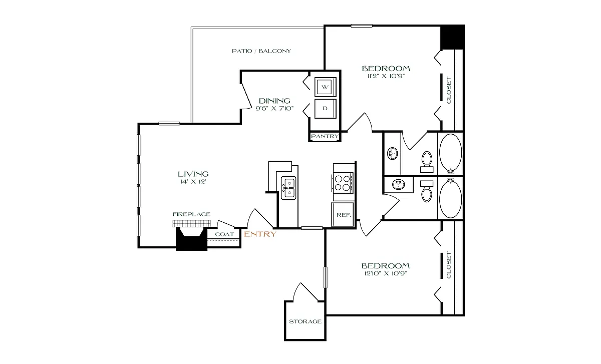 Floor plan B1 Classic