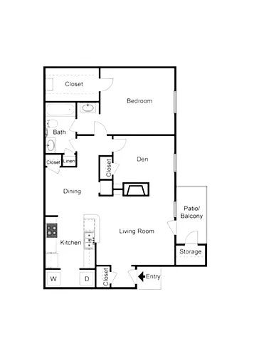 Floor plan The 800