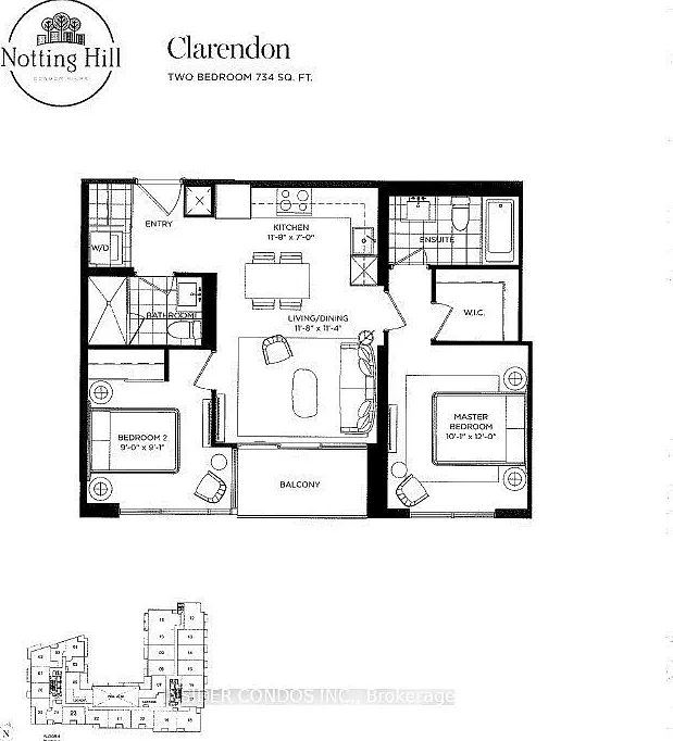 2 bed, $2,500 — Photo 2