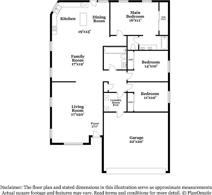 3 bed, 2.0 bath, 1595 sqft, $2,100 — Photo 2