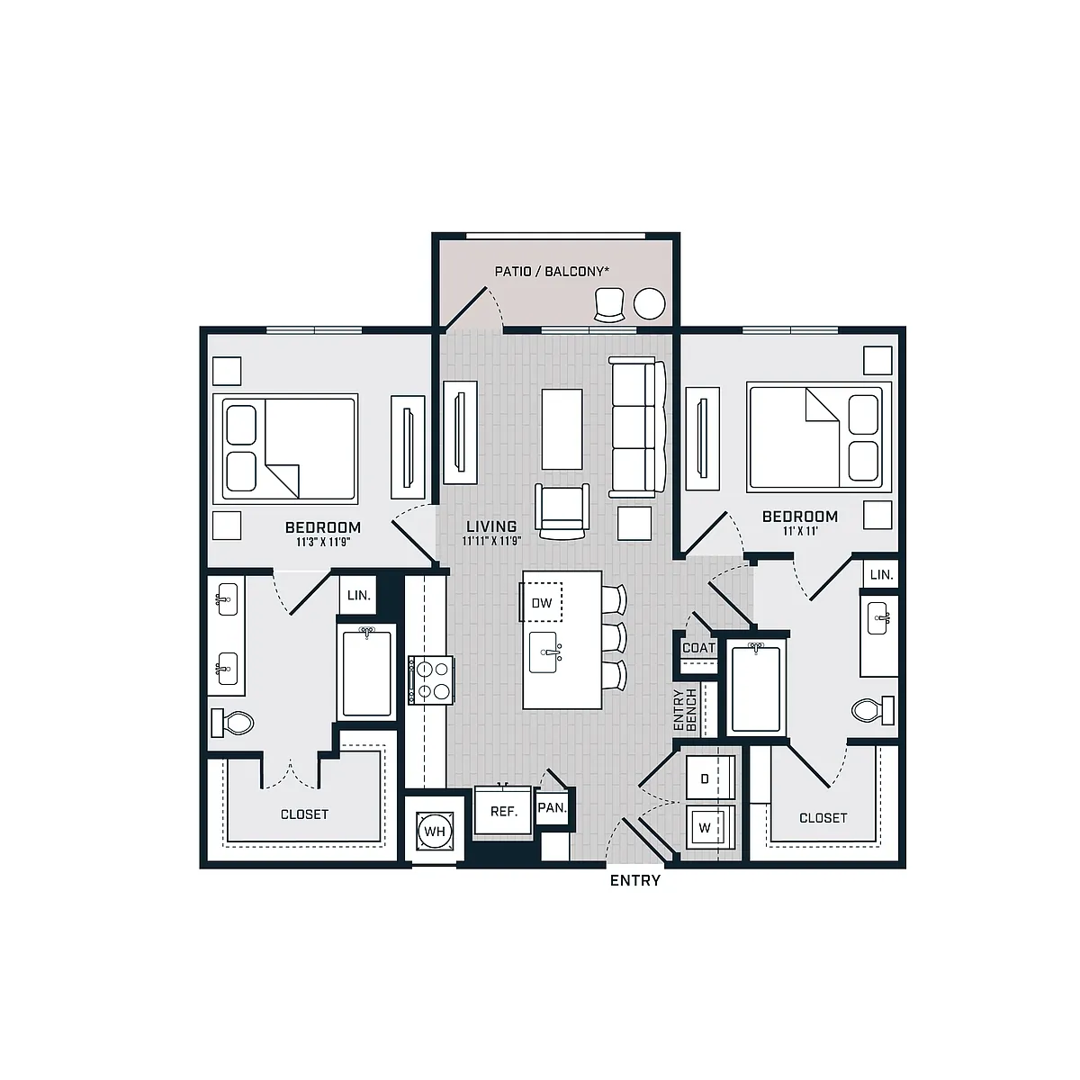 Floor plan B1