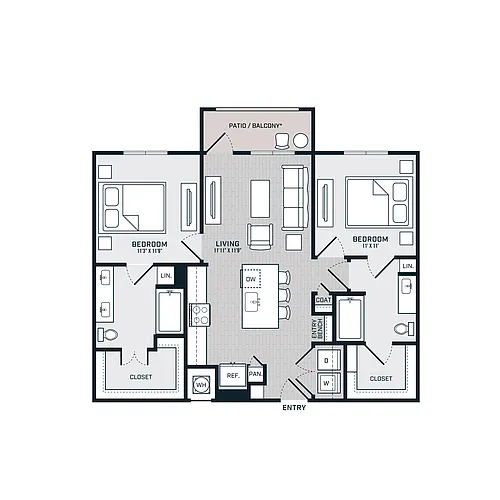 Floor plan B1