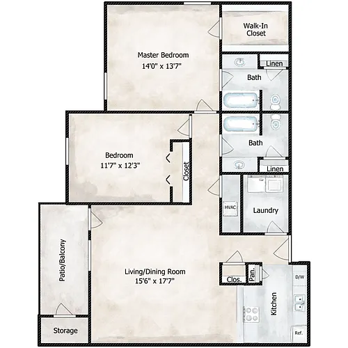 Floor plan Wynnewood