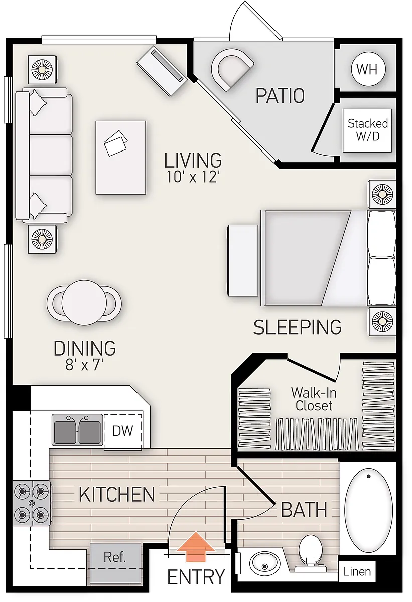 Floor plan Residencia - Plan 1