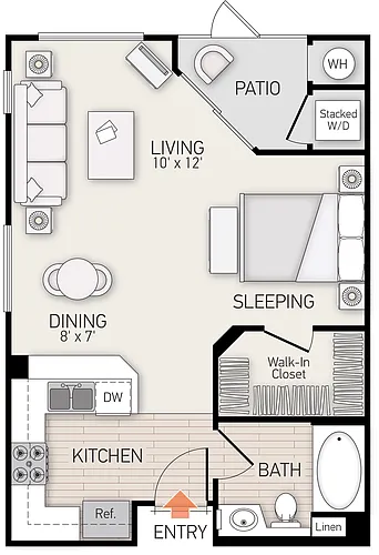 Floor plan Residencia - Plan 1