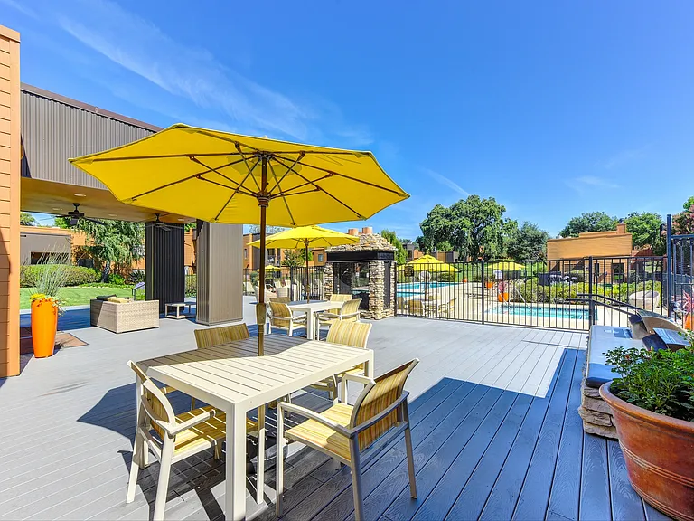 Pool Lounge Area