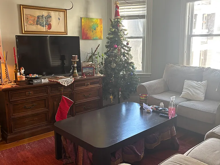 Sun-filled living room