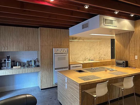 $400 fee--all utilities included for a total of $2200 a month. Property is being rented fully furnished.