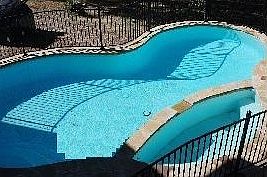 A must for a great vacation rental property - the Pool/Spa!