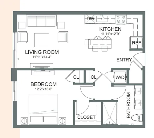 Floor plan A12