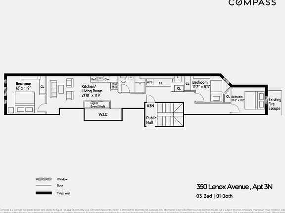 2nd image of 350 Malcolm X Blvd APT 3N