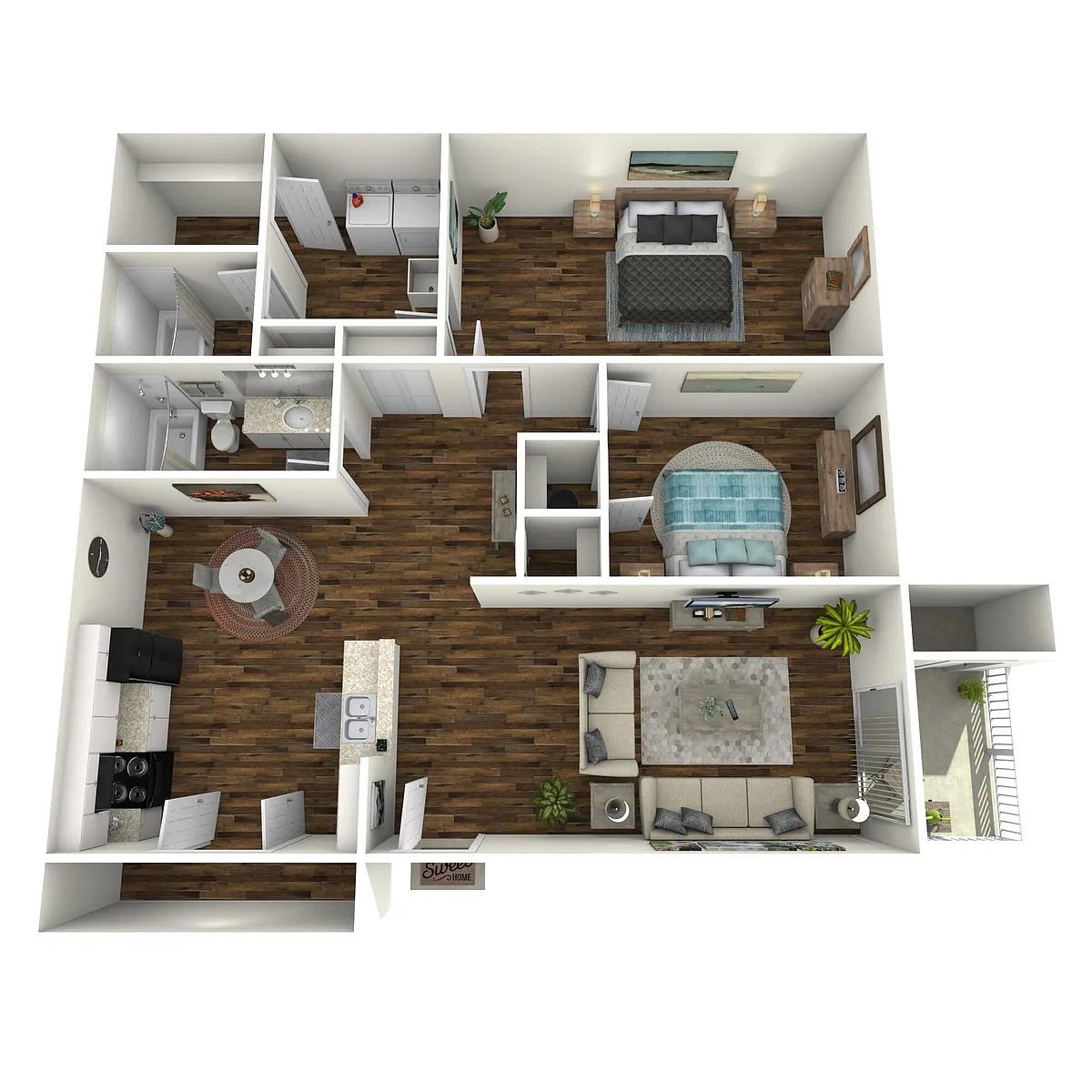Floor plan B2