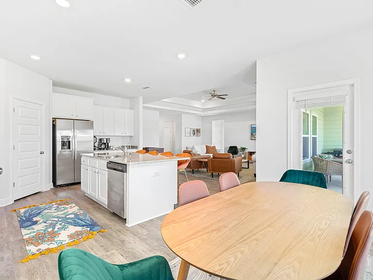 open living|kitchen|dining - seating for 10