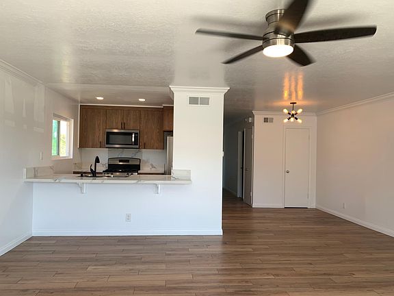 kitchen living room and dining area