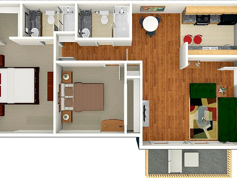 Park Plaza Apartments — Photo 37