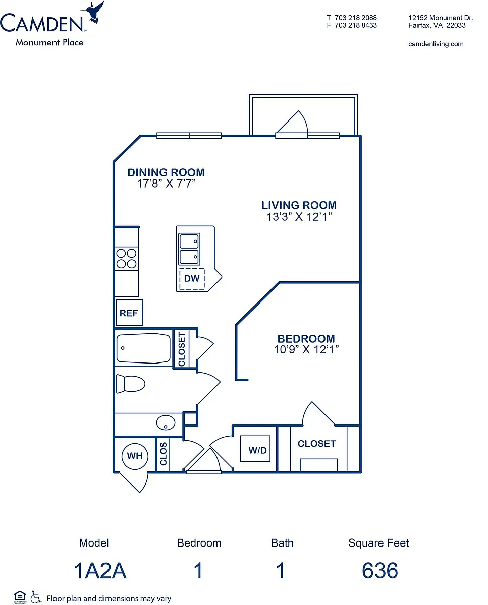 Floor plan 1A2a