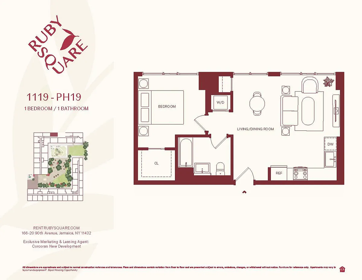 Floor plan 1119 - PH19