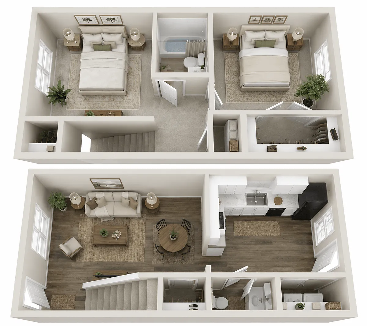 Floor plan TG 2x1.5