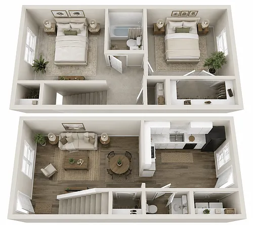 Floor plan TG 2x1.5