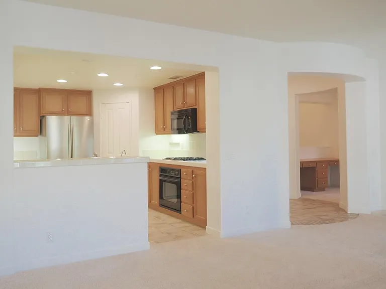 Kitchen and foyer