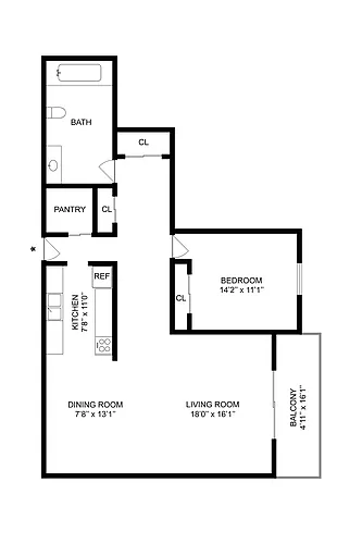 Floor plan A1