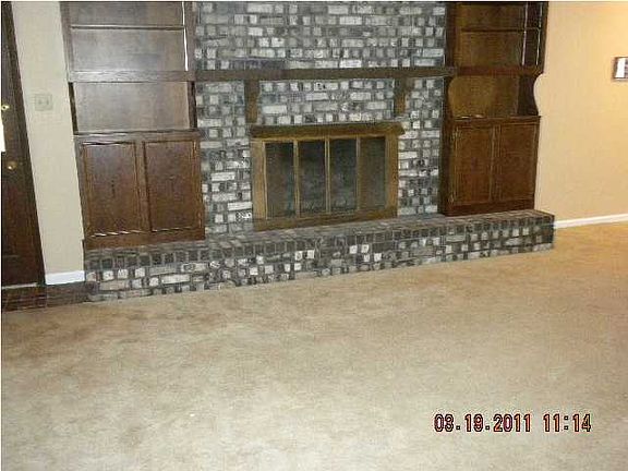 Family room with Gas Log fireplace