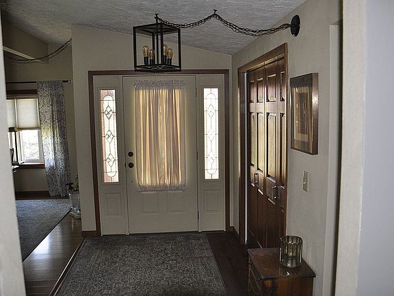 Front entrance and foyer