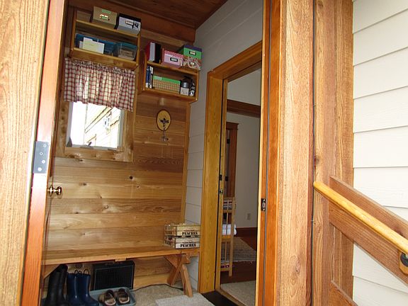 Back porch entry
