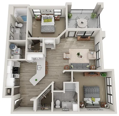 Floor plan B2