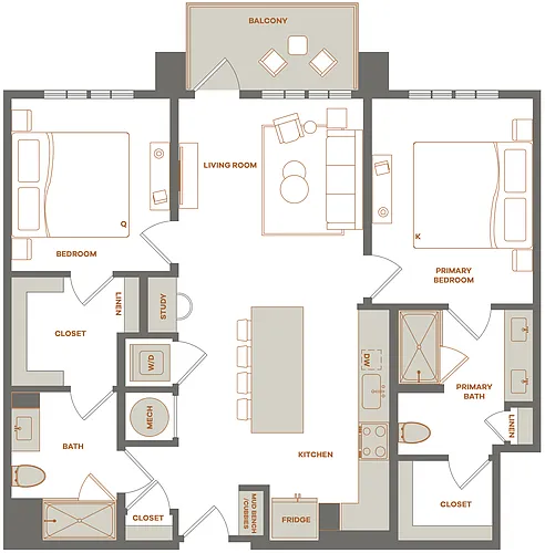 Floor plan B1