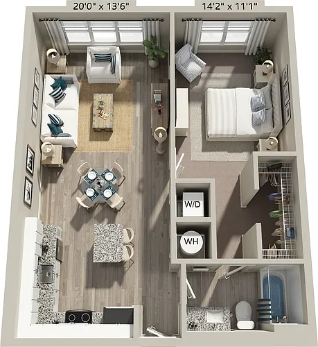 Floor plan A1